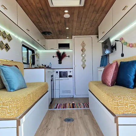 Static Camper In Front Of The Sea * Ελ Μέντανο