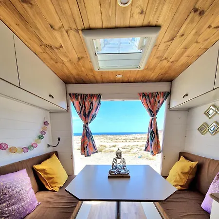 Κάμπινγκ Static Camper In Front Of The Sea Ελ Μέντανο