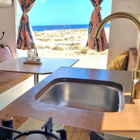 Static Camper In Front Of The Sea * El Medano (Tenerife)